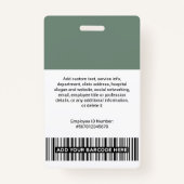 Volunteer Photo ID Badges with Clip or Lanyard (Dos)