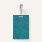 Volunteer Staff Event Badge Teal (Achterkant met clip)