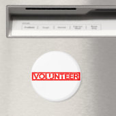 Volunteer Stamp Magneet (Insitu (Vaatwasser))