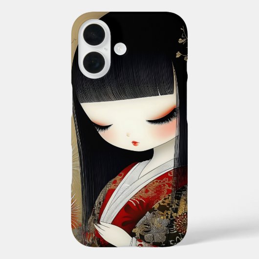 voluptueuze anime queen Case-Mate iPhone case (Achterkant)