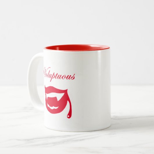 voluptueuze Mok (Voorkant links)