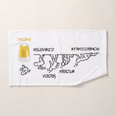 Volution de la bière (Serviette à main)