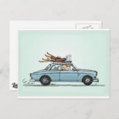  Volvo 122s Amazon Briefkaart (Voorkant / Achterkant)