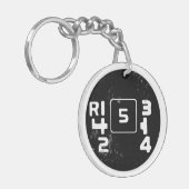 Volvo 245 schakelpatroon sleutelhanger (Voorkant Links)