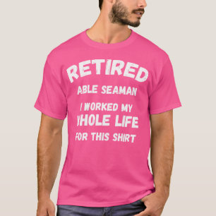 Volwaardig Matroos Ik Heb Mijn Hele Leven Hiervoor T-shirt