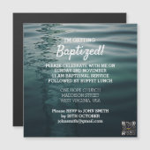 Volwassen doop magnetische Kaart (Voorkant / Achterkant)