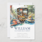 Volwassen Gevist verjaardagsfeestje op elke leefti Kaart (Voorkant)