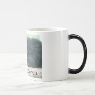 Volwassen Gorilla, moet... Heb... Koffie... Magische Mok