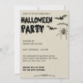 Volwassen Halloween  Kostuum Feest Kaart (Voorkant)