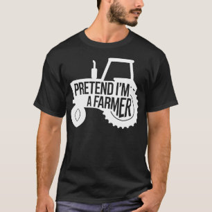 Volwassen Halloween-kostuums doen alsof ik een boe T-shirt