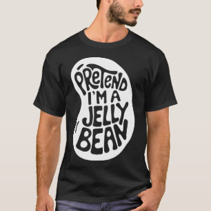 Volwassen Halloween-kostuums doen alsof ik een Jel T-shirt