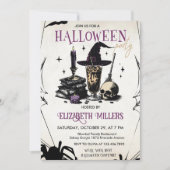 Volwassen Halloween Night Party Kaart (Voorkant)