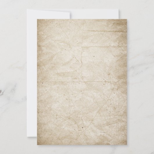 Volwassen Halloween Party Skeleton schoolbord Kaart (Achterkant)