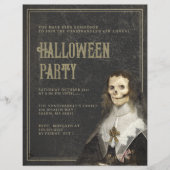 Volwassen Halloween Victoriaans Gothic Party Flyer (Voorkant)