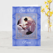 Volwassen of kind krijgen goed Kaart (Gele Bloem)