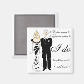 volwassen paar magneet (Voorkant / Achterkant)