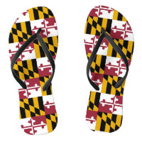 Volwassen slanke bandjes met vlag van Maryland, US