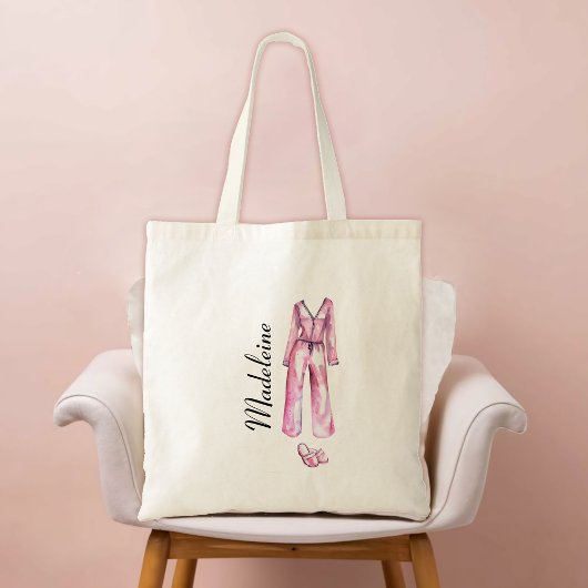 Volwassen Sleepover PJ Pyjama Party Bruidsmeisje G Tote Bag