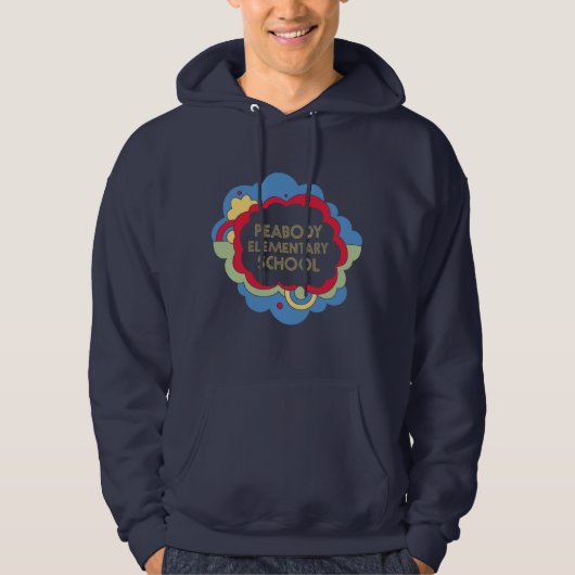 Volwassen sweatshirt met capuchon (Voorkant)