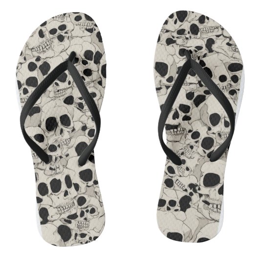 Volwassen Teenslippers, Halloween Print Teenslippers (Voetbed)