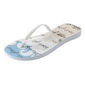 Volwassen Teenslippers "Star Shells, Beach Please" (Schuin)