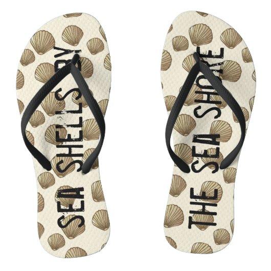 Volwassen Teenslippers "zeebergen door de kust" (Voetbed)