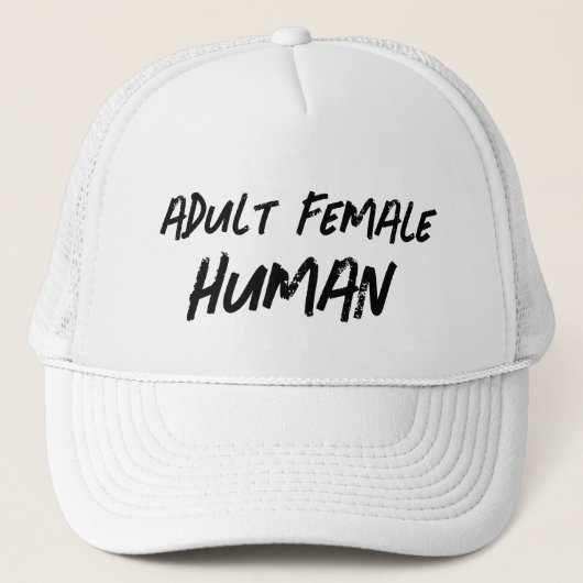 Volwassen Vrouw mens Trucker Pet (Voorkant)