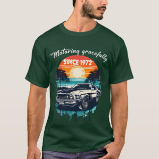 Volwassen Wordend Sinds 1972 Klassieke Carrière me T-shirt
