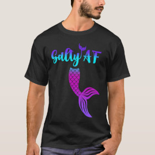 Volwassen zeemeerminnend AF voor strand of kuit T-shirt