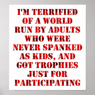 Volwassenen Als Kinderen Grappige Poster
