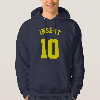 Volwassenen en nakomelingen | Sport Jersey Design Hoodie