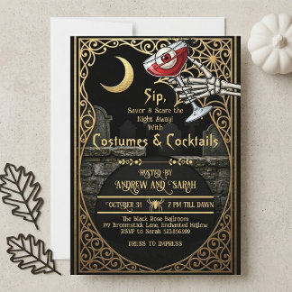Volwassenen Halloween Kostuums & Cocktails Halvema Kaart