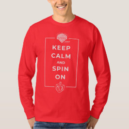Volwassenen Hanukkah T-shirt met lange mouwen - "K