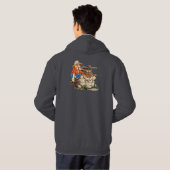 Volwassenen Pullover Hoodie (Achterkant volledig)