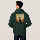 Volwassenen Pullover Hoodie (Achterkant volledig)