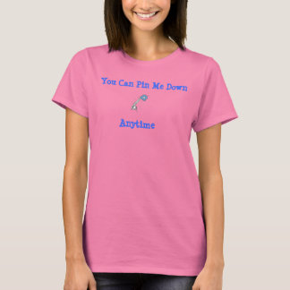 Volwassenen spelen Pride, duwen me omlaag, Ringer  T-shirt