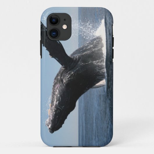 Volwassenen van de walvis Case-Mate iPhone case (Achterkant)