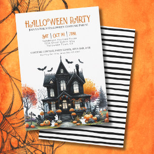 Volwassenen Verkleedfeest Halloween Kaart