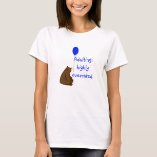 Volwassenen: zeer overschat. Fun Balloon Beer Quot T-shirt