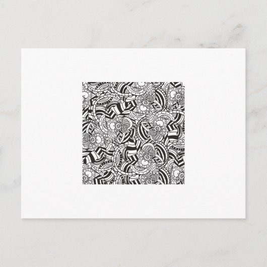 Volwassenenkleurboek Briefkaart (Voorkant)