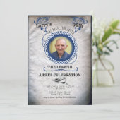 Volwassenenvisserij Birthday de Legend Kaart (Staand voorkant)