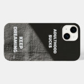 Volwassenheid is klote Case-Mate iPhone case (Achterkant (horizontaal))