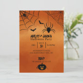 Volwassenpartij Halloween Kaart (Staand voorkant)