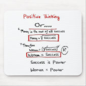 Voman Power Mousepad Muismat (Voorkant)