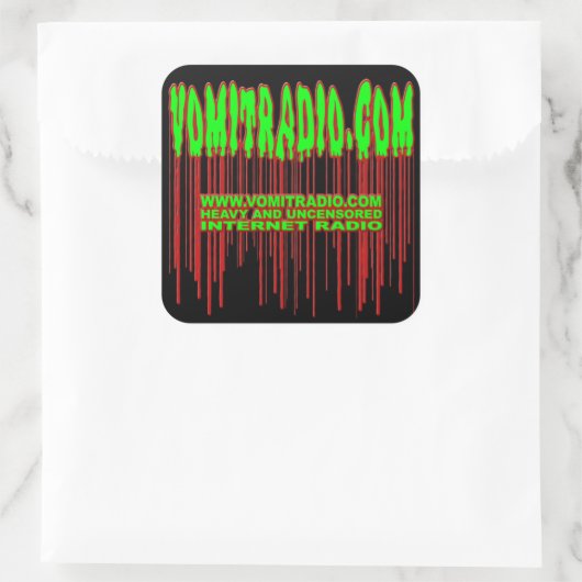 VomitRadio Stickers (Sac)