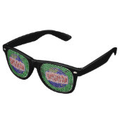 VomitRadio Sunglasses Retro Zonnebril (Gekanteld)