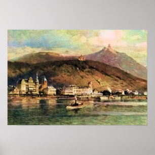 Von Astudin, Koenigswinter am Rhein Poster