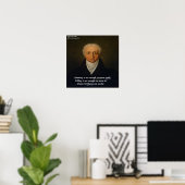 Von Goethe, we moeten Poster citeren (Thuiskantoor)