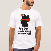 Von Ostnach West – Zusammen stark T-shirt (Voorkant)