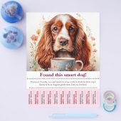 Vond een Engelse Cocker Spaniel scheur uit flyer (Enkel)